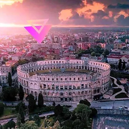 Lejlighed Arena Sunset, Sea Coloseum View, 2 Free Parking Pula