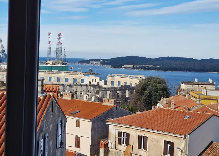 Апартаменты Arena Sunset, Sea Coloseum View, 2 Free Parking